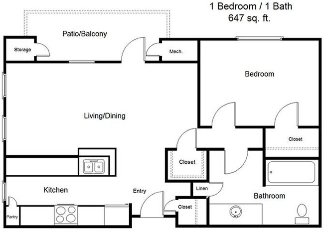 Floorplan - Parkland Manor