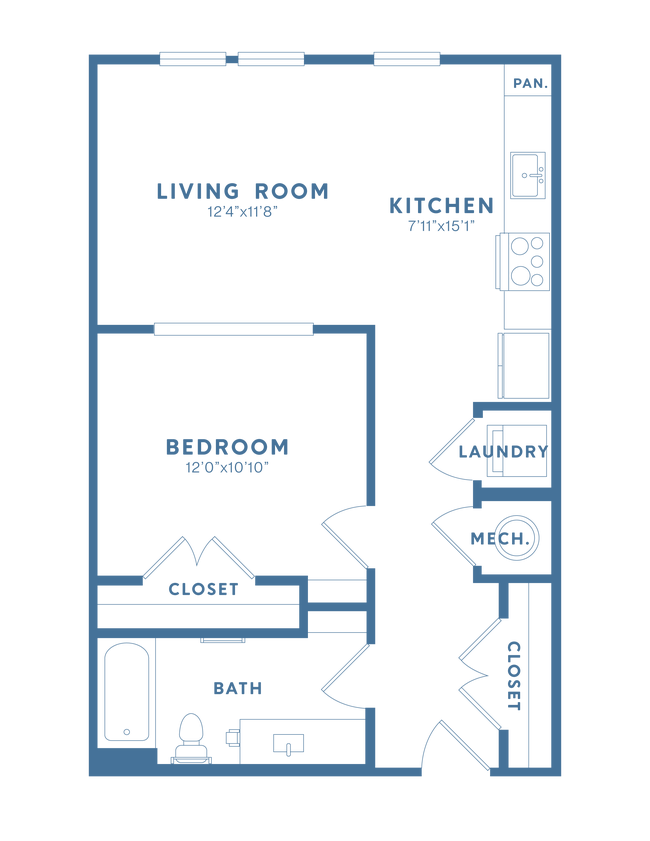 Floorplan - Maren Apartments