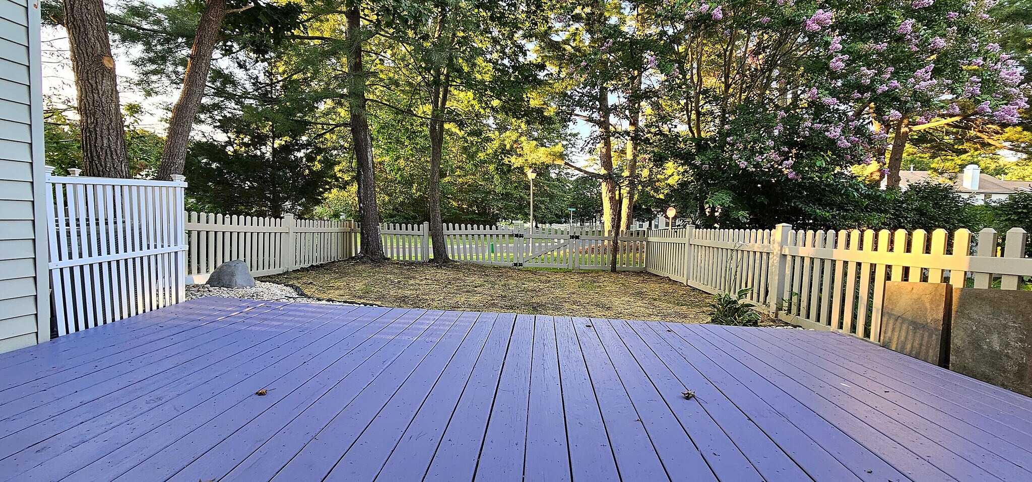 Expansive Private Deck | A large deck extends the living space outdoors - 43 Tynemouth Ct