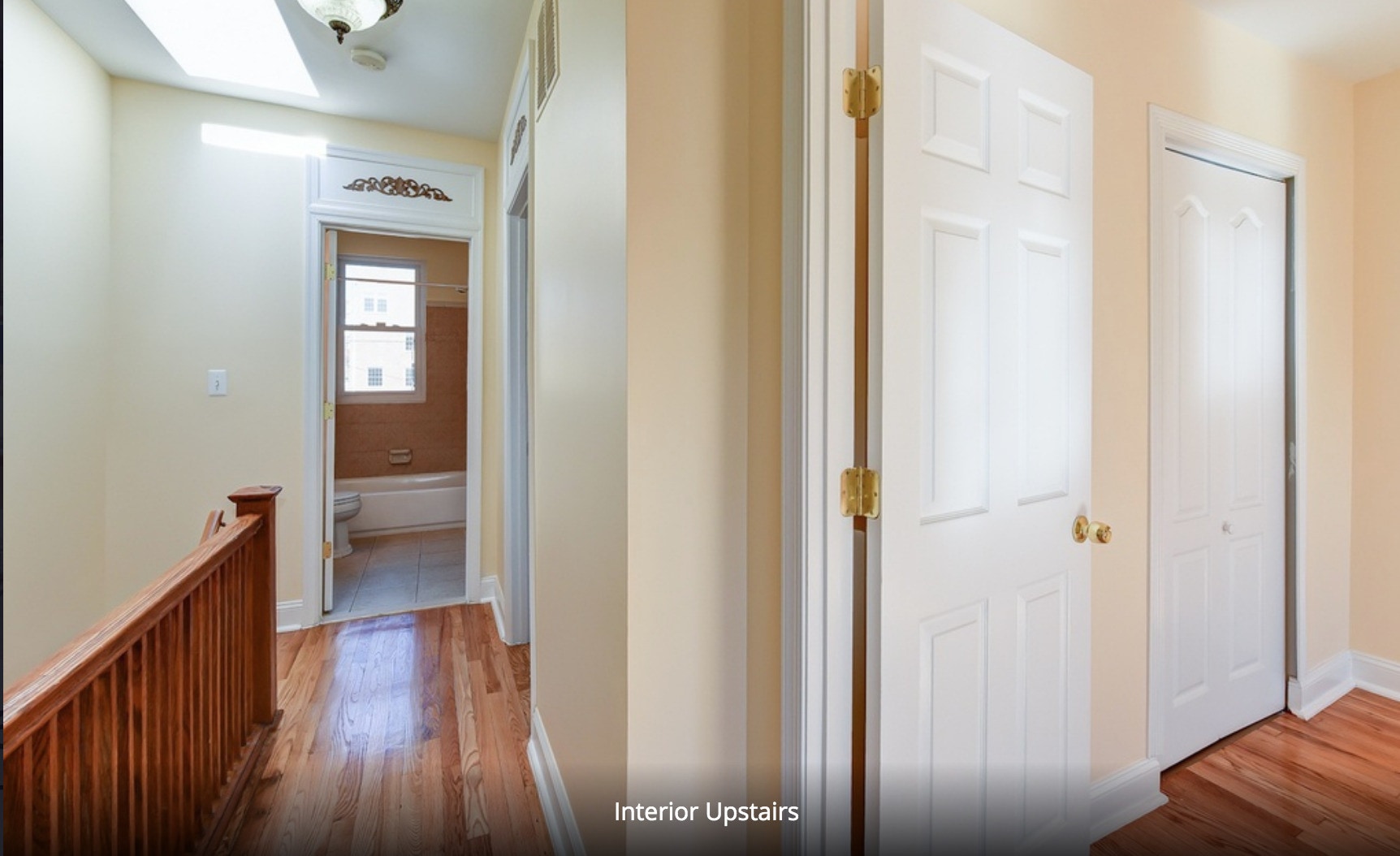 Sky light fills house with natural light - 1216 Florida Ave NE
