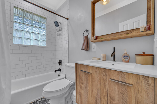 Clean and sanitized bathroom - 1876 DeKalb Ave NE