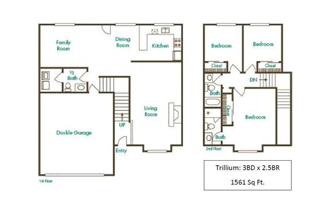 Floorplan - Townhomes at Mountain View