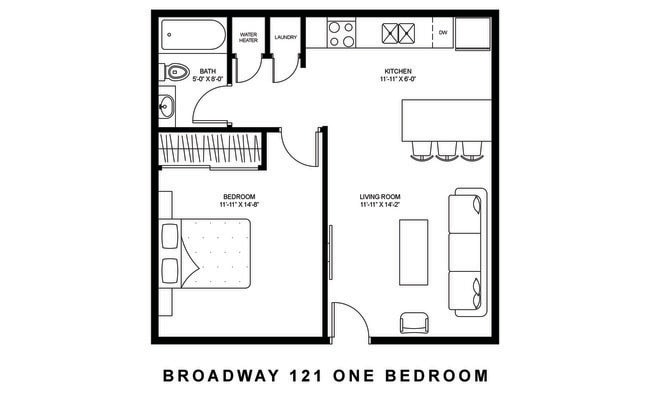Floorplan - Broadway 121