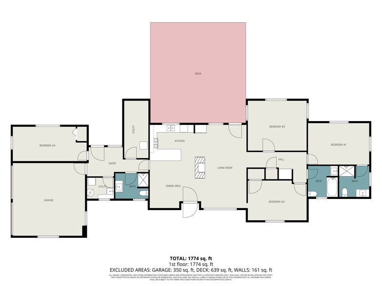 Floorplan with Bedroom Count - 2705 McCarty Rd