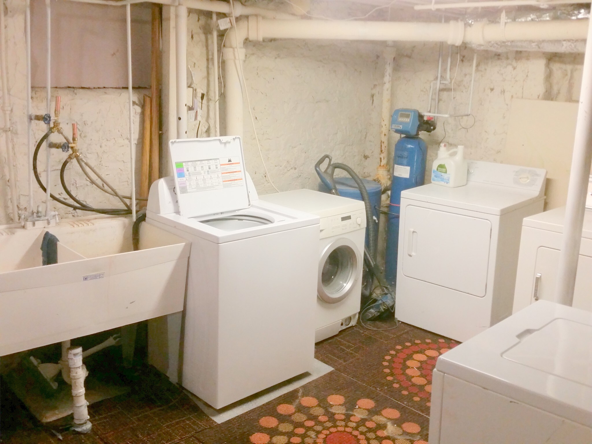 Laundry in Basement - 1203 Chandler St