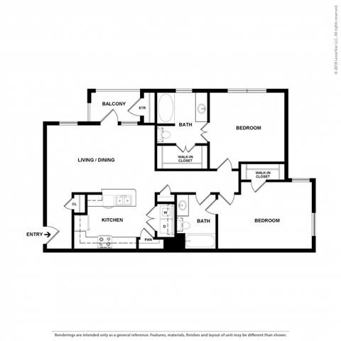 Floorplan - Providence at Marine Creek Apartment Homes