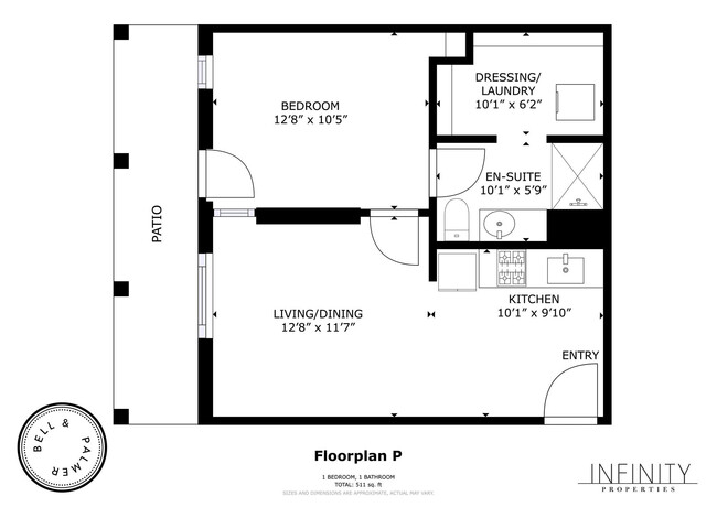 Floorplan - Bell and Palmer