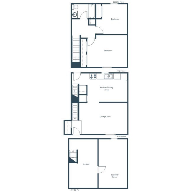 Floorplan - Amberwood Court Apartment Community