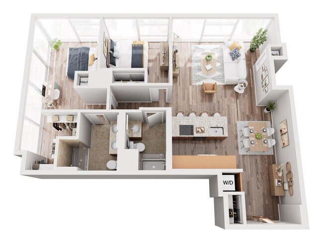 C1 floor plan Aston - Aston