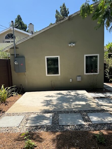 View of back of ADU - 4210 La Salle Ave