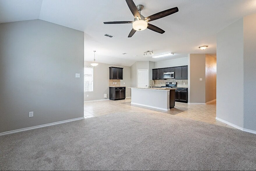 Living and Kitchen - 327 Chestnut Ln