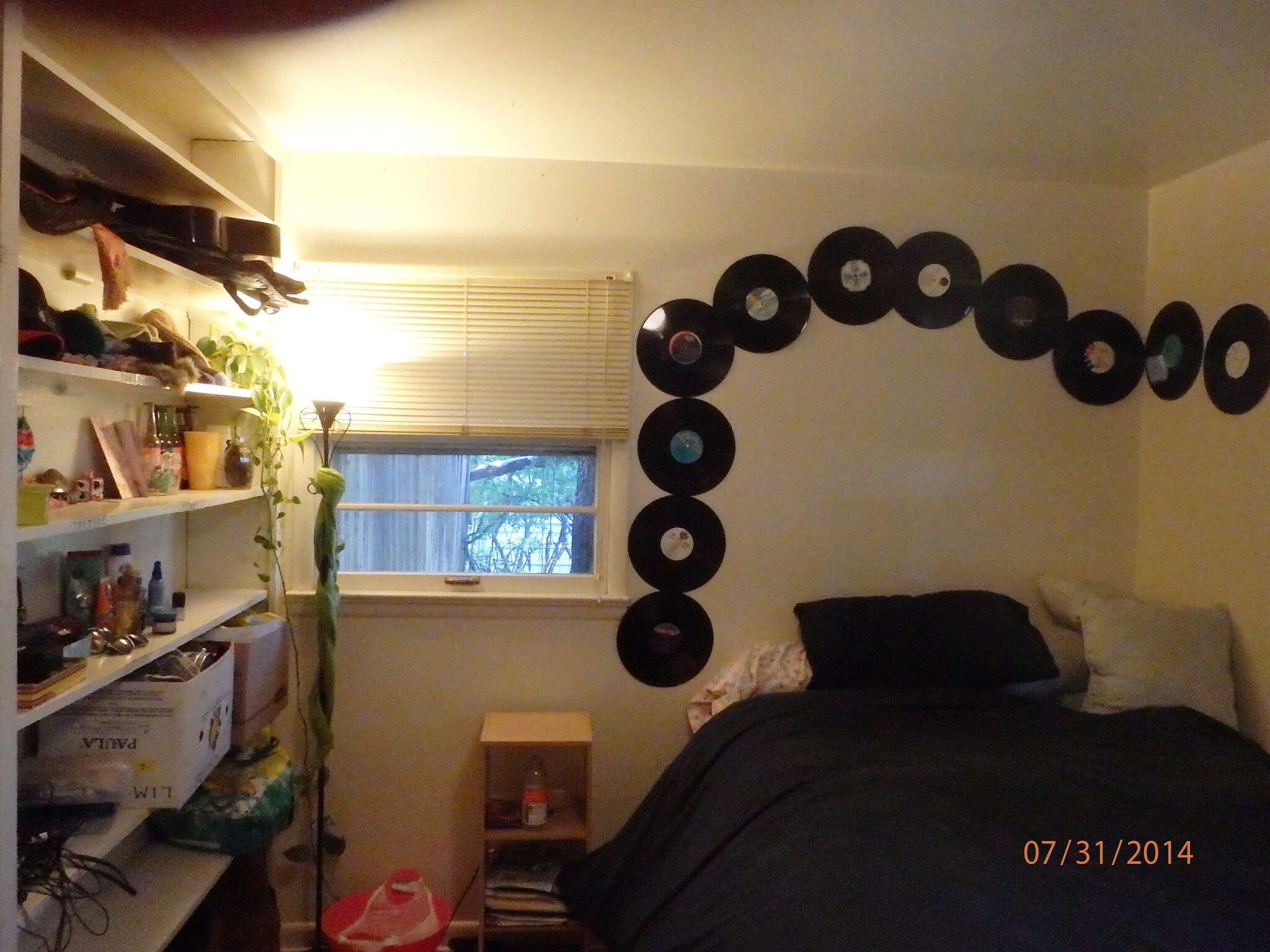 Bedroom with Tenants stuff - 609 W Lake St