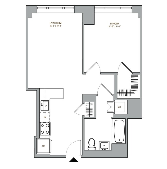 Floorplan - Hoyt & Horn Apartments