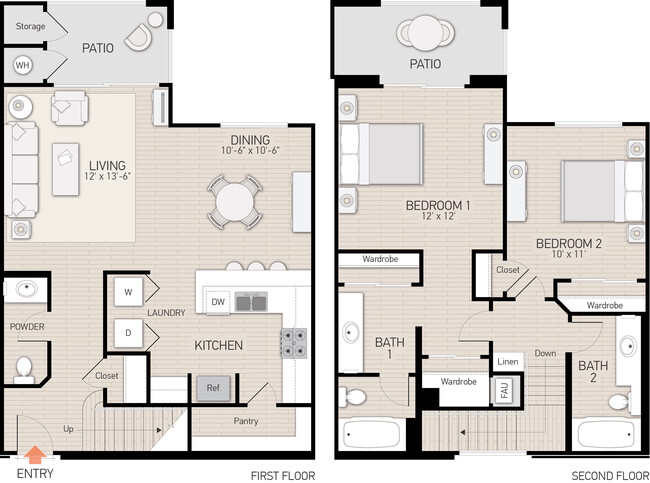 Floorplan - San Paulo Apartment Homes