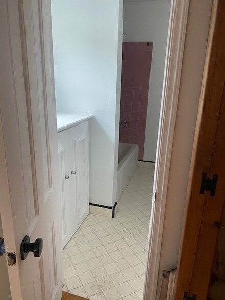 View into Bathroom - 501 S Church Ln