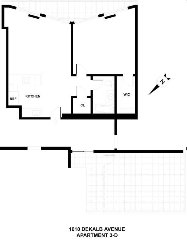 1BR/1BA - 1610 DEKALB AVE