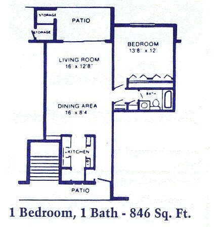 1BR/1BA - SSET