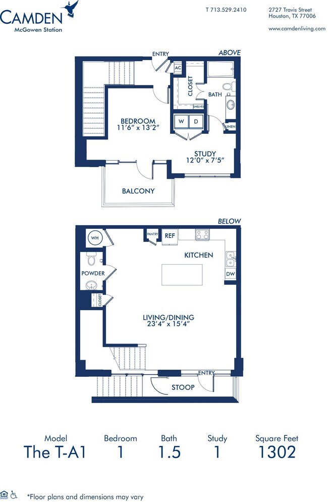 Floorplan - Camden McGowen Station