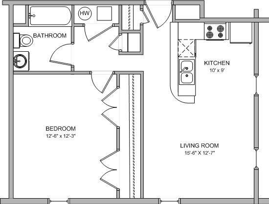 1BR/1BA - Swope Parkway Estates for Adults 55+