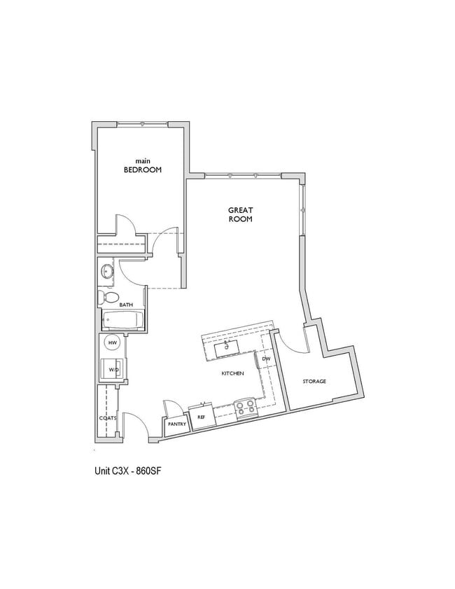 Floorplan - Acequia Lofts