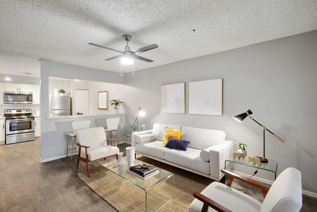 Sunrise on Bethany - Model Unit Living Room - Sunrise on Bethany