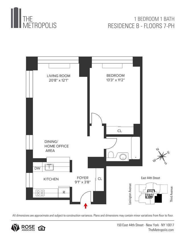 Floorplan - The Metropolis