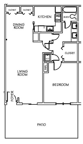 Floorplan - Lenox Village Apartments