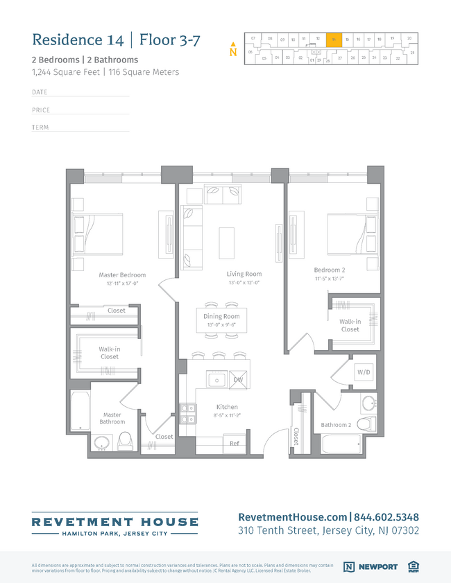 Floorplan - Revetment House