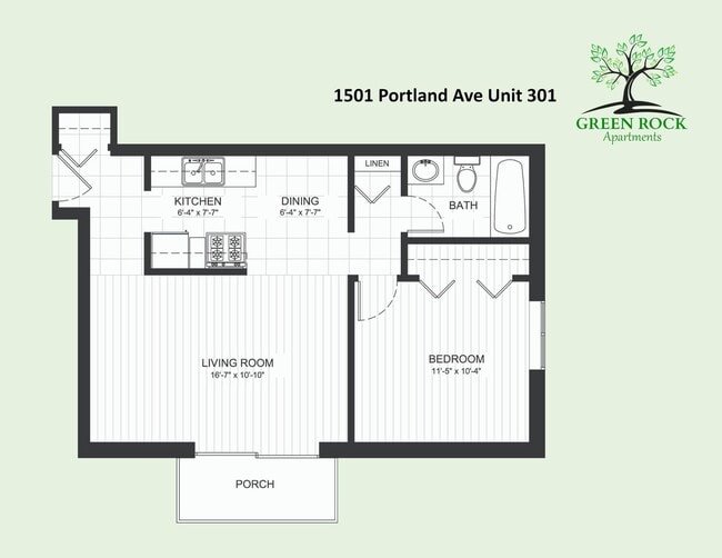 Interior Photo - Elliot Park