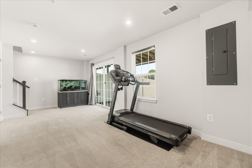 Finished basement - 1403 Wilmer Park Ln