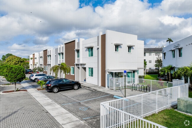 Main Entrance - East of 5th Townhomes