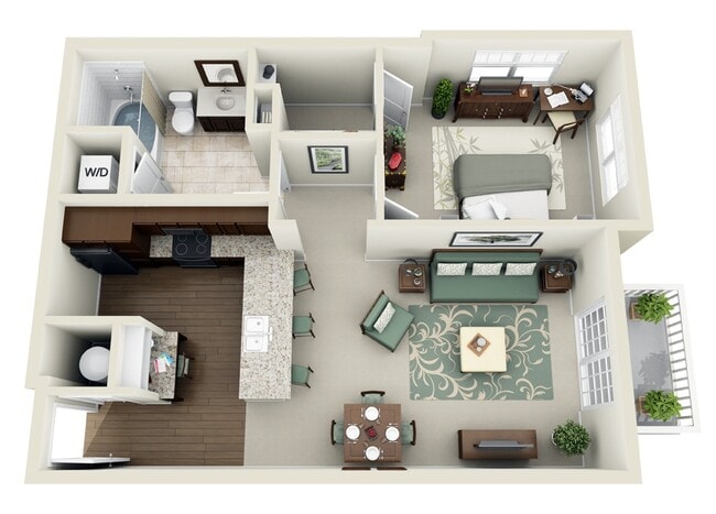 Floorplan - ZZZFountains at Mooresville Town Square