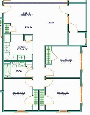 3BR/1BA - Stella Arms