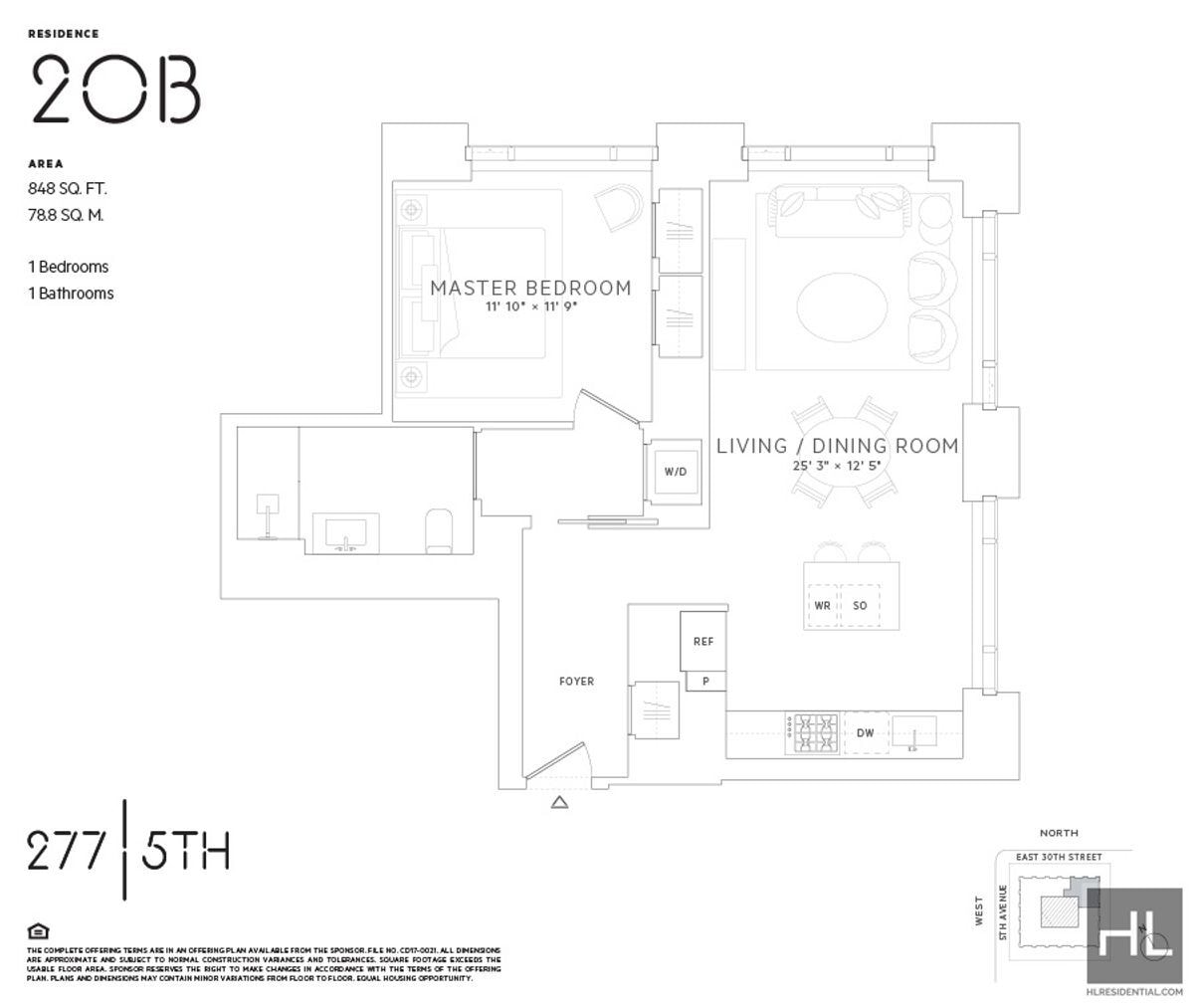 Building Photo - Stunning Lulury One Bedroom @ 277 FIFTH AV...