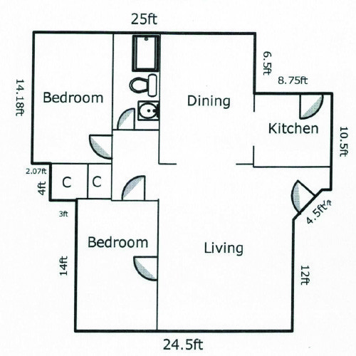 Floorplan - Tadousac