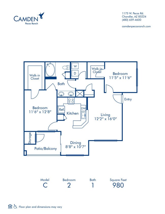 Floorplan - Camden Pecos Ranch