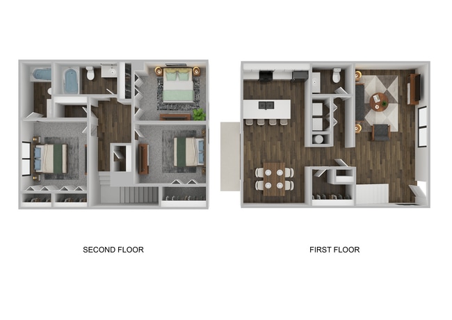 Floorplan - Burning Tree Apartments