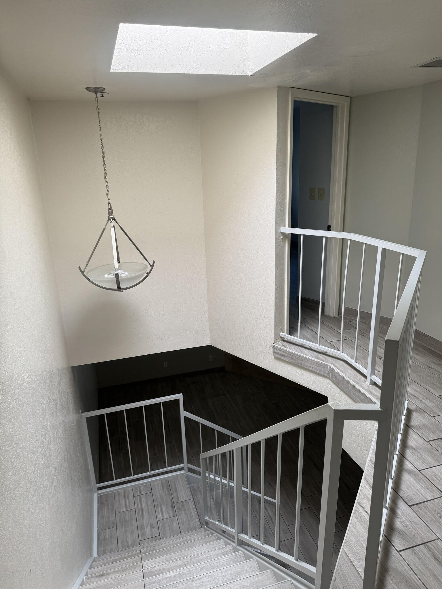 Hallway and skylight - 2615 N Hayden Rd