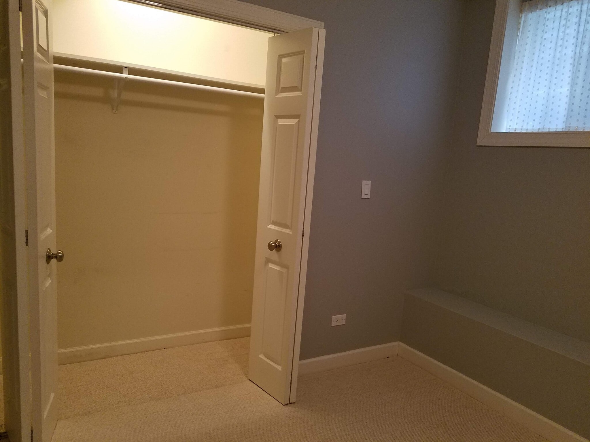 bedroom closet - 3450 N Bosworth Ave