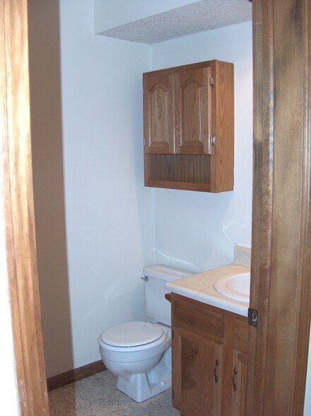 Half bath on first floor with laundry hook up - 807 E Franklin St