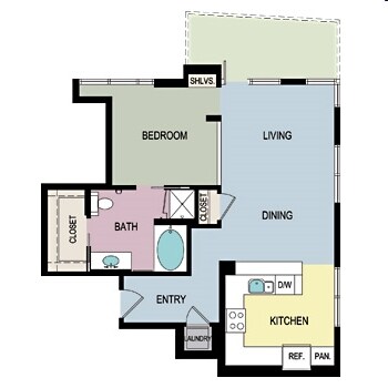 1BR/1BA - 717 Olympic