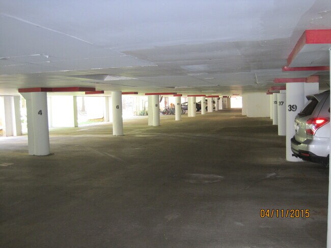 One covered parking space - 7661 Provincial Dr