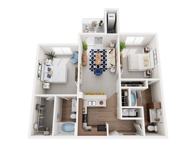 Floorplan - Regency Apartment Homes