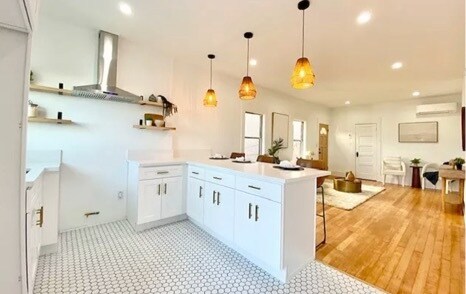 Kitchen image without new stove. - 1334 Pennsylvania Ave