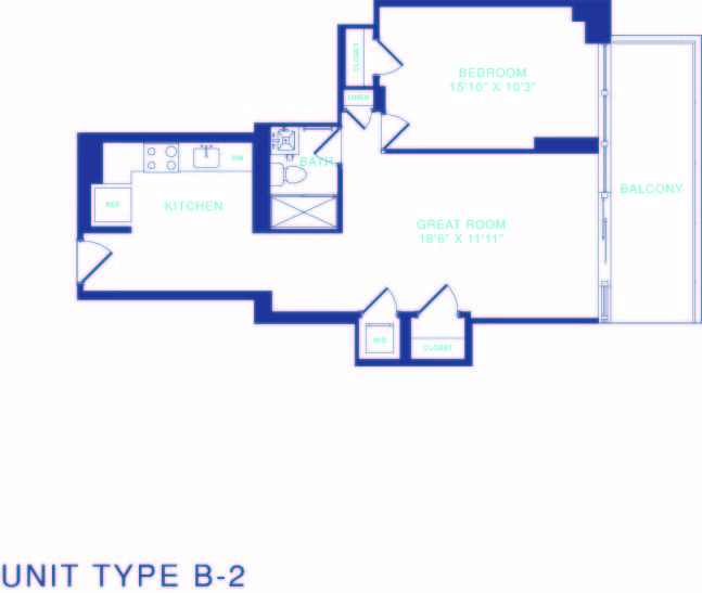 Floorplan - The Dane Apartments