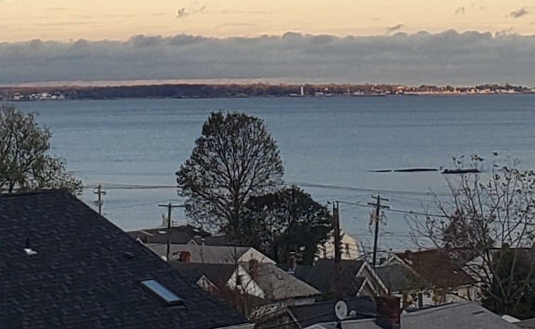 Out kitchen window - 19 Crest Ave