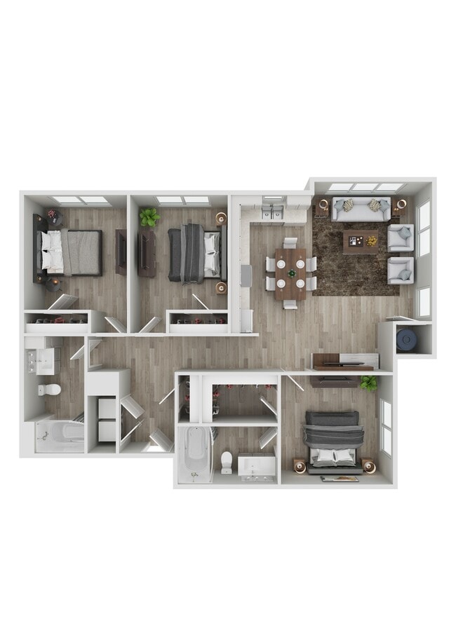 Floorplan - Red Rock Square III