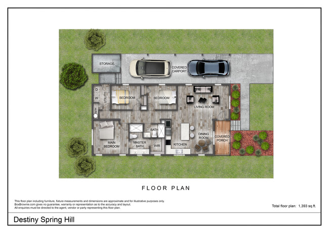 Floorplan - Oak Bend A 55+ Adult Community