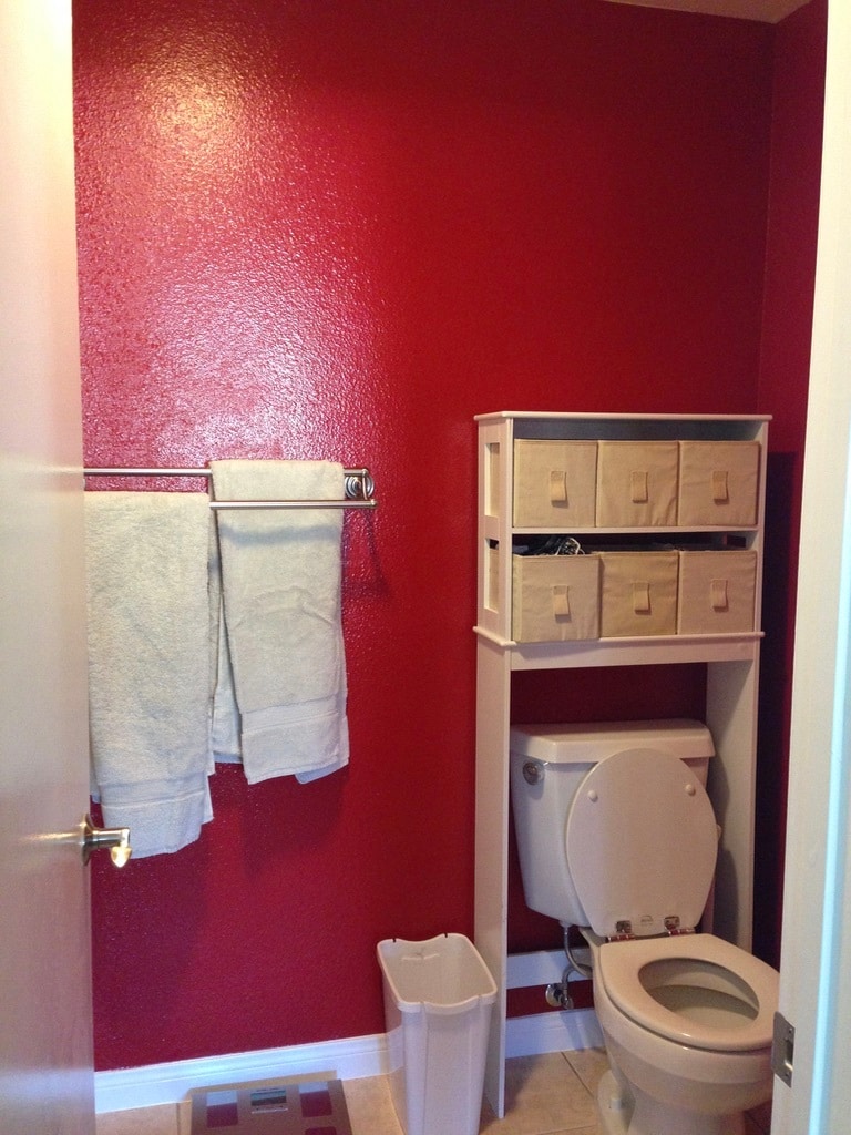 Master bath toilet (paint color can be changed) - 13611 Sycamore Tree Lane