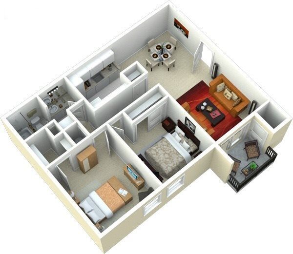 Floorplan - Millennium at Creve Coeur